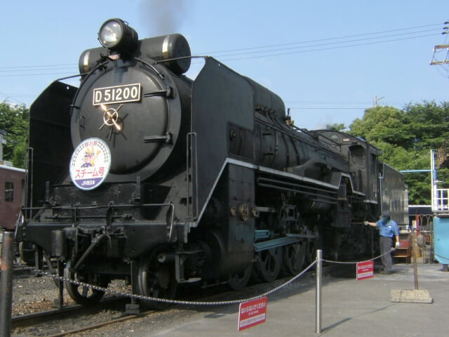 Kyoto family itinerary–Kyoto Railway Museum family-friendly indoor attraction.