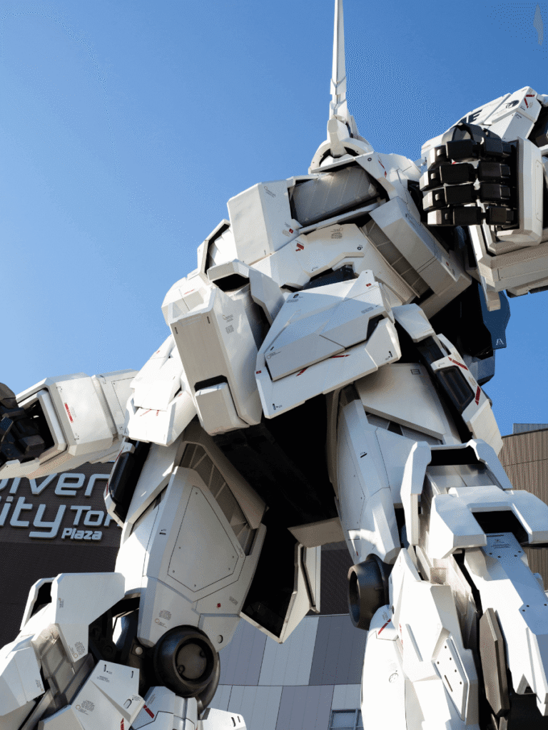 東京 子連れ 観光 モデルコース｜お台場のガンダム立像を見学する家族旅行