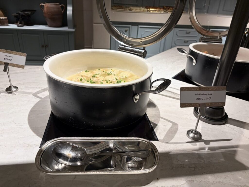 ファンタジースプリングスホテル 朝食ビュッフェ クリームスープ