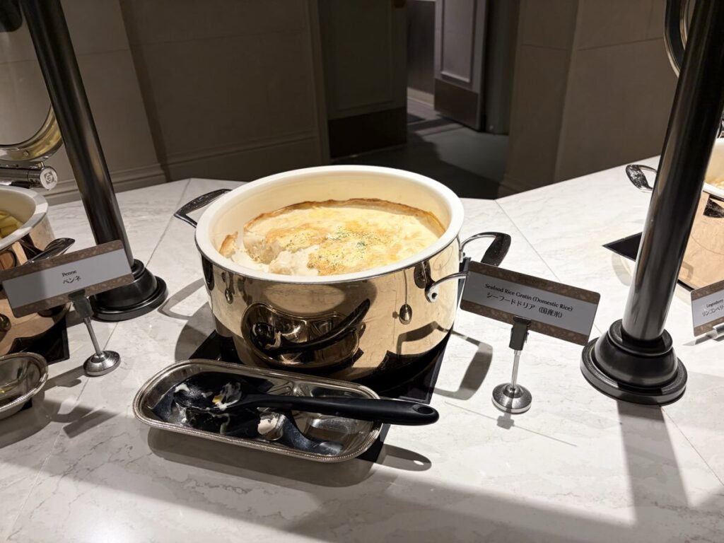 ファンタジースプリングスホテル 朝食ビュッフェ 温かいスープコーナー