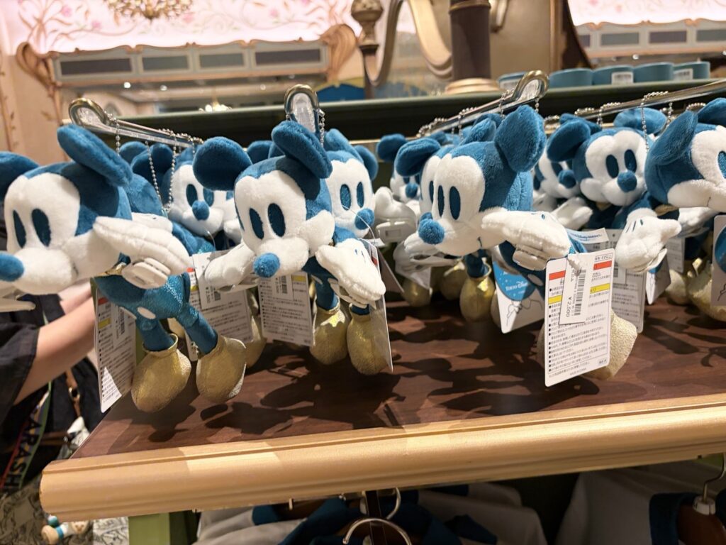 東京ディズニーシー25周年記念ミッキーぬいぐるみキーチェーン