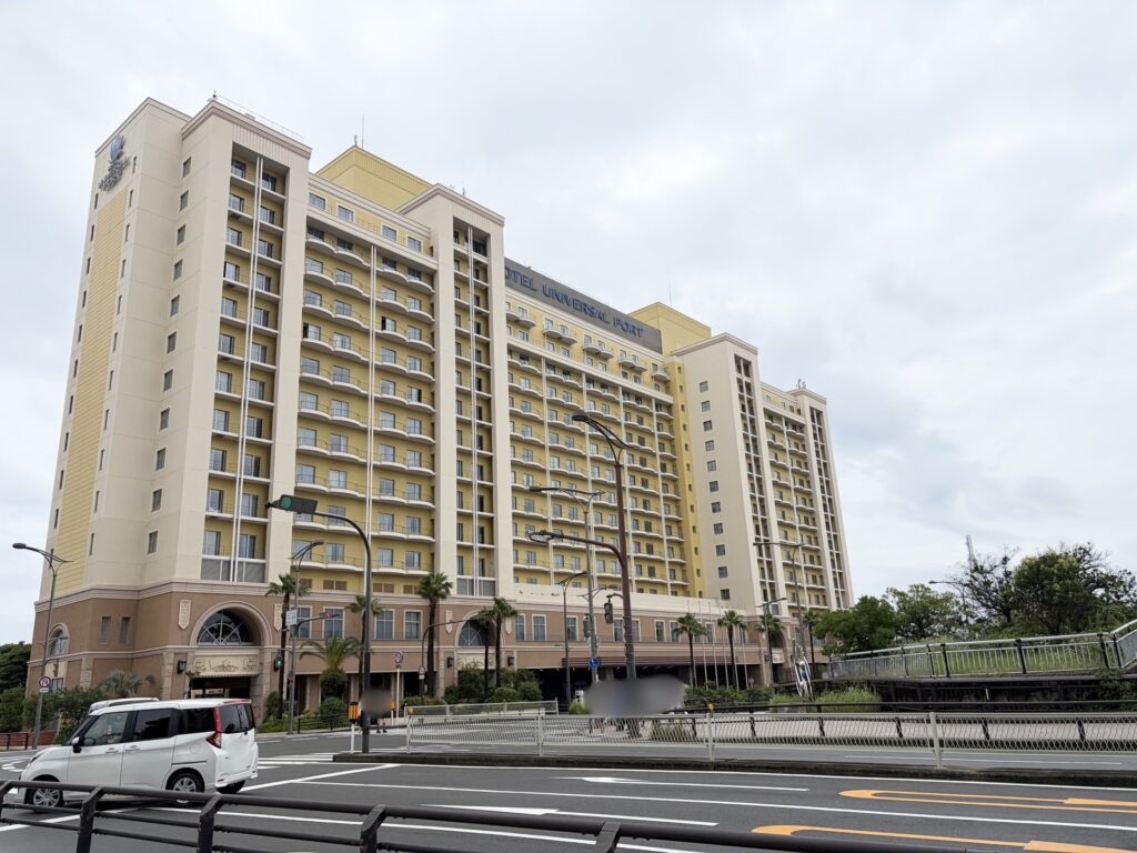 Hotel Universal Port in Osaka — popular mid-range USJ hotel with stroller-friendly slope access