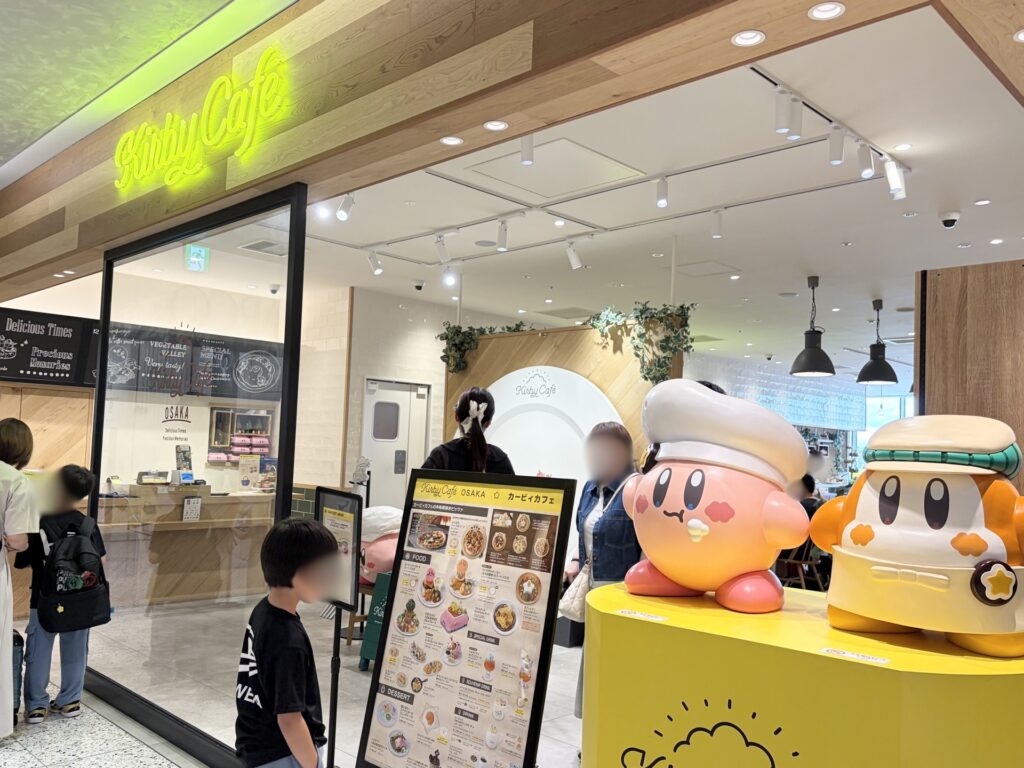 Kirby Café and merchandise shop at Daimaru Shinsaibashi 9F