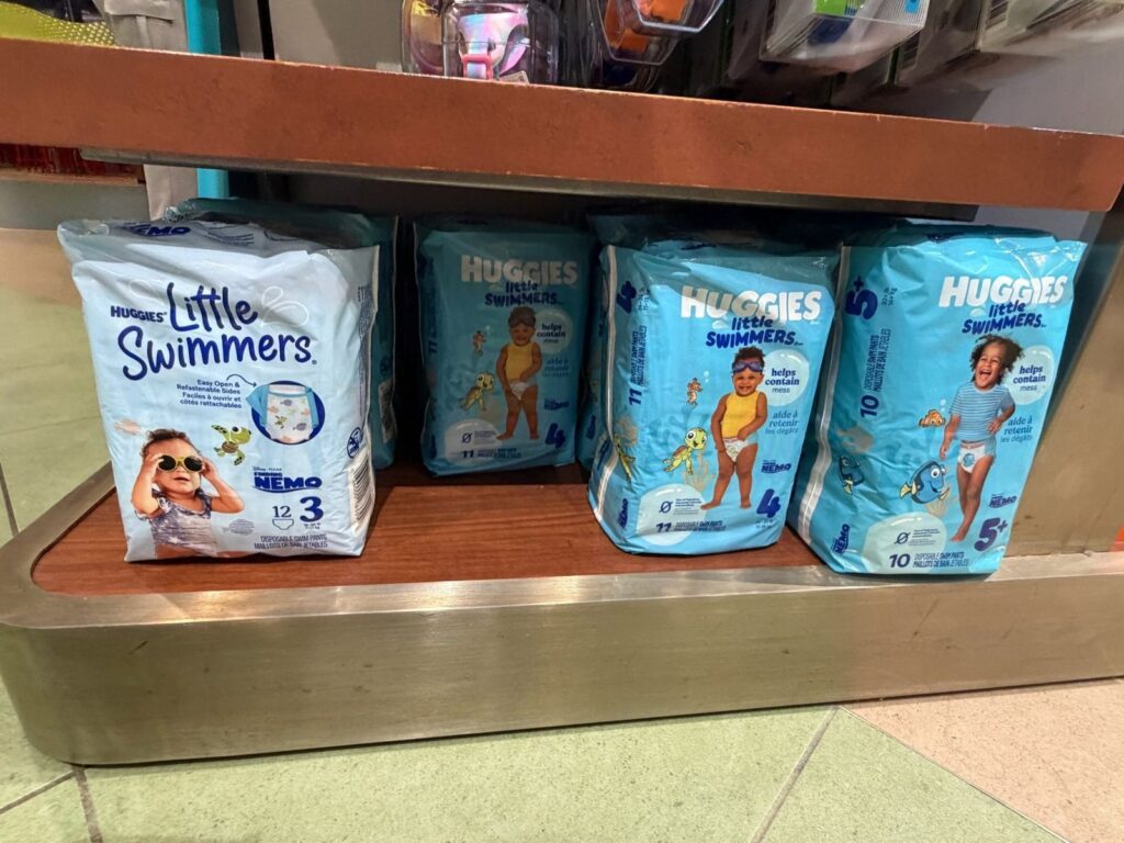 ポップセンチュリーのショップで売られている水遊びパンツ