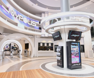 Tokyo Joypolis, an indoor amusement park at DECKS Tokyo Beach in Odaiba — a popular rainy-day spot for elementary-age kids