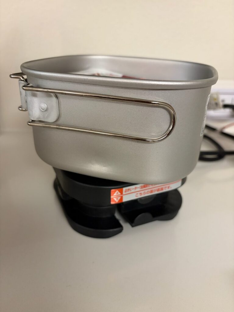 WDW滞在に持参したトラベル用のマルチクッカー(携帯調理器)